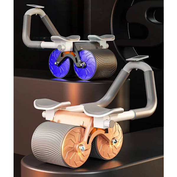 2023 New Upgrade Abdominal Exercise Roller Automatic Rebound Abdominal Wheels med armbågsstöd