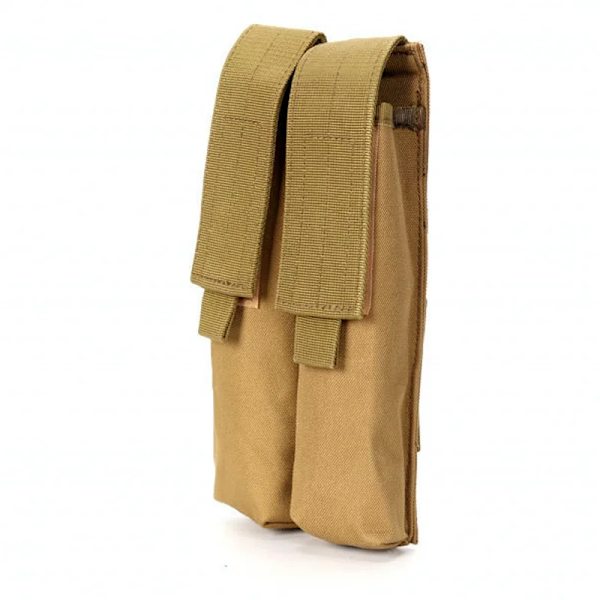 Tactical Airsoft P90 Molle Dubbel Magasinficka Utomhus Military Utility Jakt Midjeväska UMP Dump Drop Mag hölsterpåsar MC