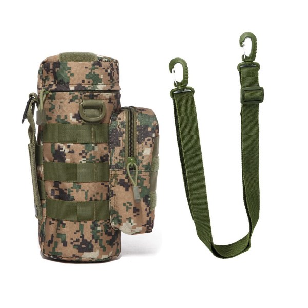 Taktisk Molle Vattenflaska Väska Hållare Utomhus Digital-with Strap