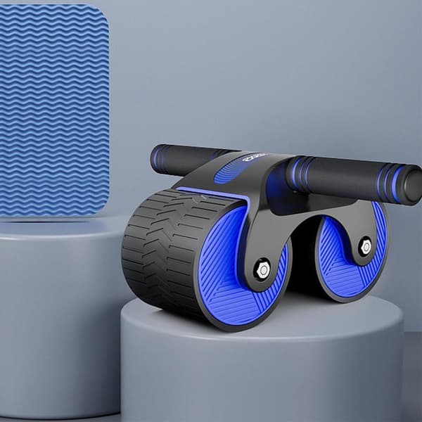 Abs Belly Wheel Automatisk Rebound Mute Abdominal E