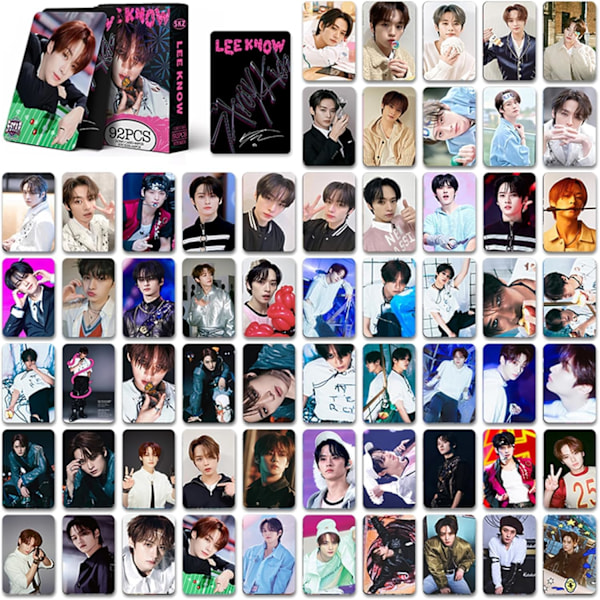 Kpopbp Stray Kids Fotokort 60 st Skz Rock Star Album Phot Saber