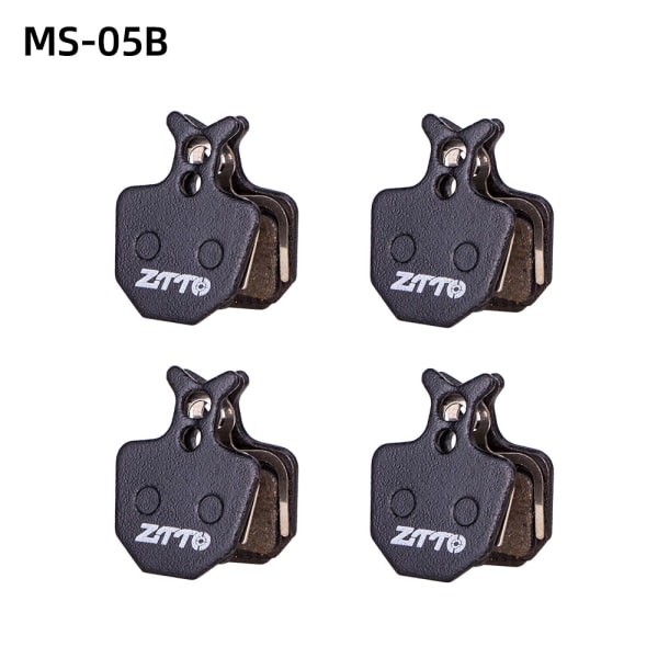 ZTTO MTB 4 par halvmetalliska skivbromsbelägg för cykel för M8020 M6100 MT200 Universal E9 DB ER MT6 MT4 Cykeltillbehör MS-05B