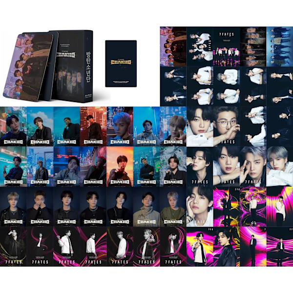 Kpop Ateez PhotoCards WORLD EP.1: MOVEMENT lomo Cards Dicon Photo Cards 09