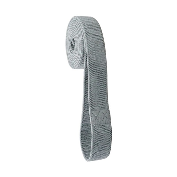 1st Unisex Fitness Elastiskt Band för Sport Ben Lår Glutes Butt Squat 3 Nivåer Resistance Gym Band för bred träning long gray 25lb