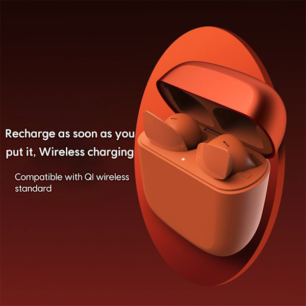 2023 Original Bluetooth 5.2 hörlurar True Wireles Red