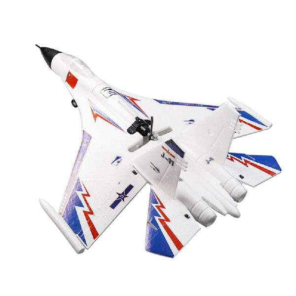 2000m RC Foam J11 Plane med GPS 2,4G 6Ch fjärrkontroll Glider Fighter Smart Balance Flygplansleksaker för vuxna barn Standard Version