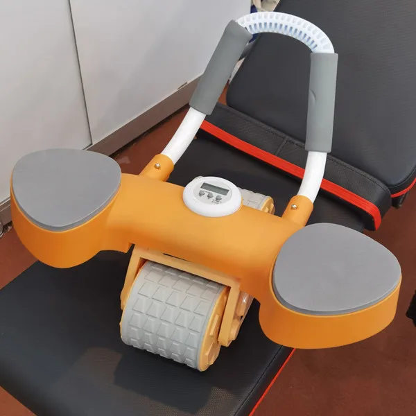 2023 Ny design Automatisk Rebound Maghjul Armbågsstöd Magmuskelhjul Fitness Hem