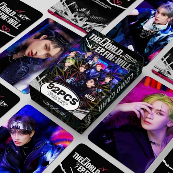 Kpopbp Ateez Album El Mundo Ep.Fin: Se Fotokort Kpop Present