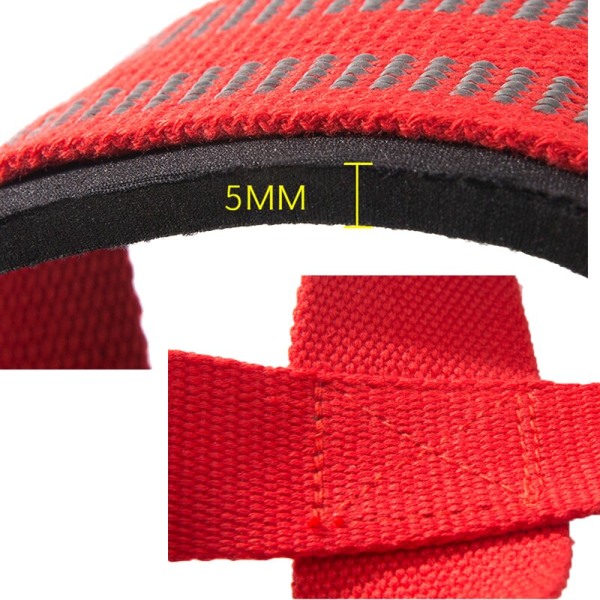 Figur 8 Viktlyftsremmar DeadLift Strap för red Figure 8 M