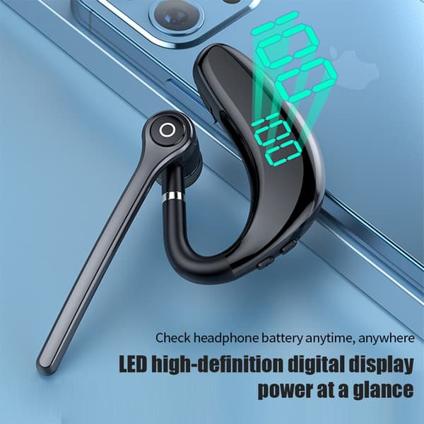Bluetooth 5.0 handsfree-headset 2023 Nytt öronfäste