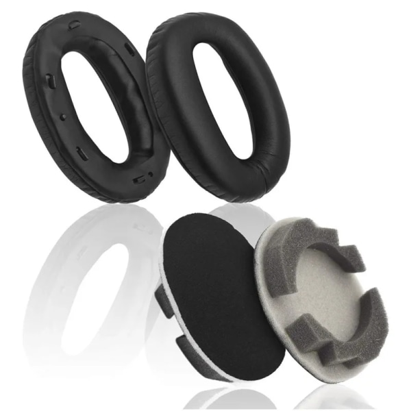 Ersättnings öronkuddar till Sony MDR-1000X WH-1000XM2 hörlurar Hörselkåpa Hörlursfodral Headset Gamer Cover 1000XM2 öronkuddar for 1000X 1000XM2