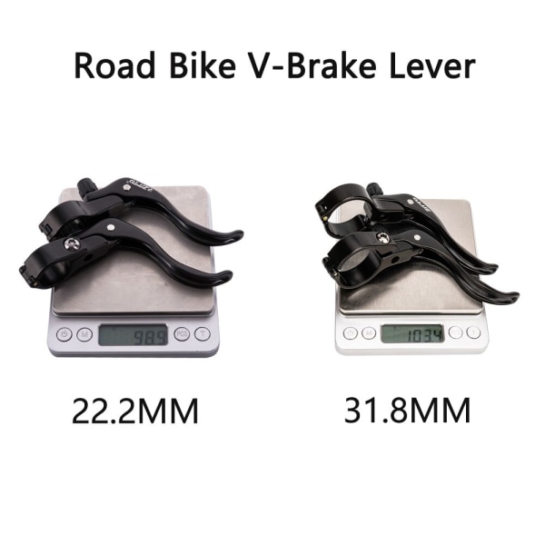 ZTTO landsvägscykel bromsspakar Bromsvajer för bromsstyre 22,2 mm 31,8 mm fast växel ställföreträdande snabbkoppling V broms cykeldelar 22.2MM