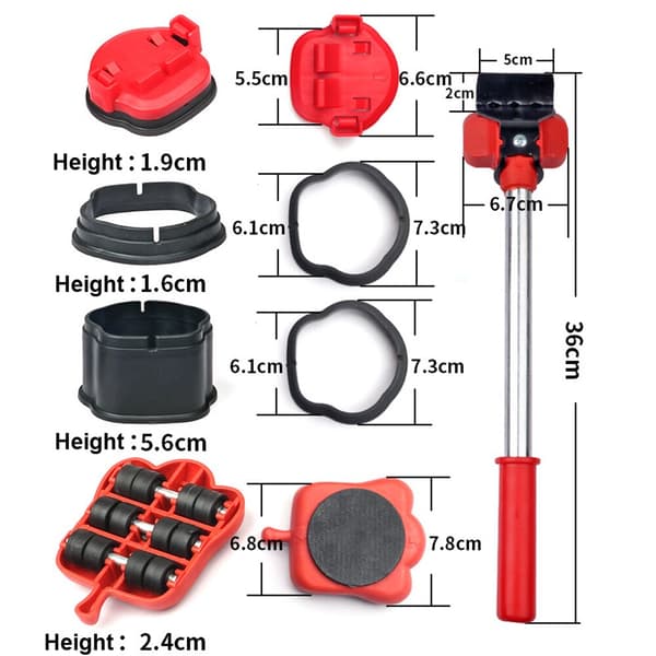 Ny professionell set Heavy St 5 pcs Version