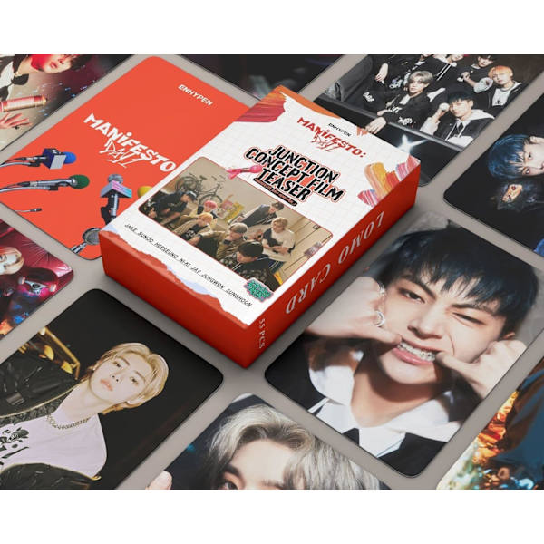 2 Pack/110st ENHYPEN Lomo Cards ENHYPEN New Album ENHYPEN Mini Photocards Poster Cards for Fans (109 Bit ANSWER+ DAG 1) 109 Parts Answer+ Day 1