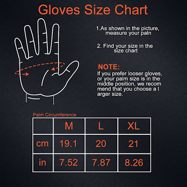 Män Kvinnor Gym Handskar Tyngdlyftning Fitness Trainin Upgraded Orange XL