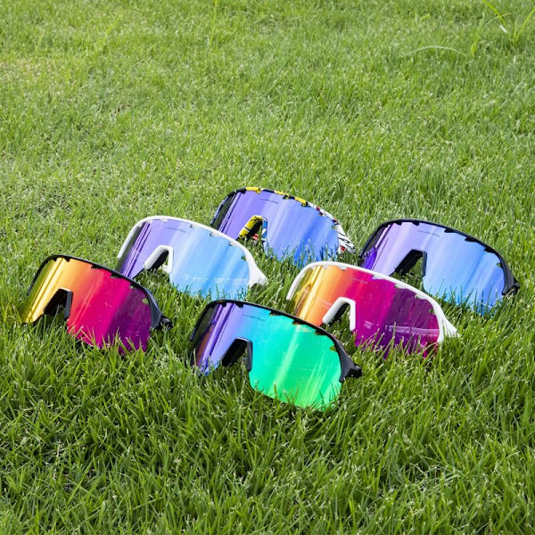 Kapvoe Polarized Outdoor Cykling Goggle Cykelglasögon Herr Dam Sport Solglasögon Mountainbike Glasögon Road Bike Glasögon KE9415-04 KE9415-01