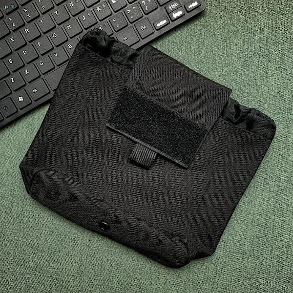 Vikbar Tactical Molle Magazine Dump Drop Pouch Vikbar militär utomhusjakt Utility Recovery EDC Tool Ammo Midjeväska Green color
