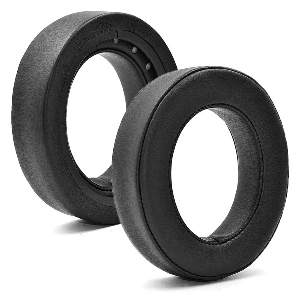 Ersättande öronkuddar pannband för Corsair HS50 Pro HS60 Pro HS70 Pro hörlurar Öronkuddar Mjukt skum öronkuddar Hög kvalitet Cove black pu