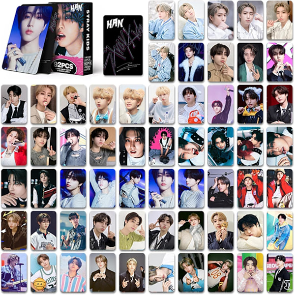 Kpopbp Stray Kids Fotokort 60 st Skz Rock Star Album Phot Han