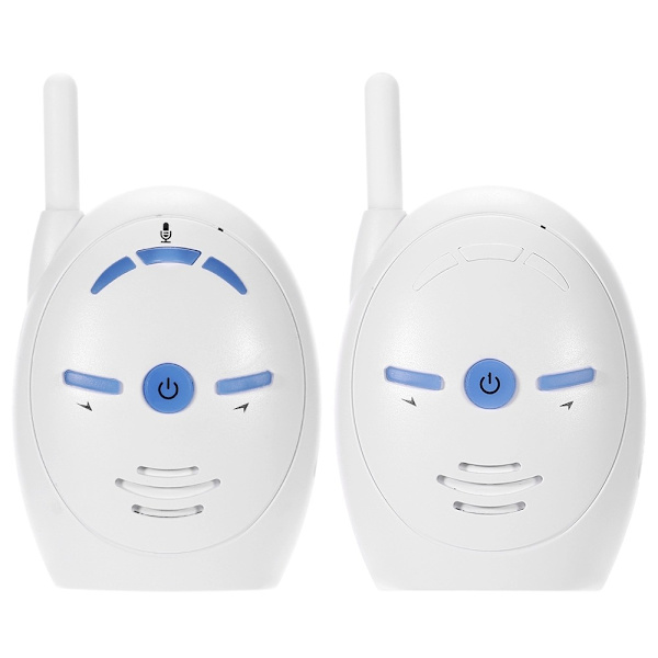 V20 Trådlös Röst Baby Monitor Hemma Ljudmonitor Monitor för äldre och barn stöder torrt batteri European English Eu