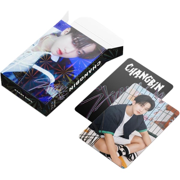Kpopbp Stray Kids Fotokort 60 st Skz Rock Star Album Phot Changbin
