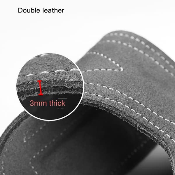 Tyngdlyftande handledsremmar för tyngdlyftande ko Dark Gray