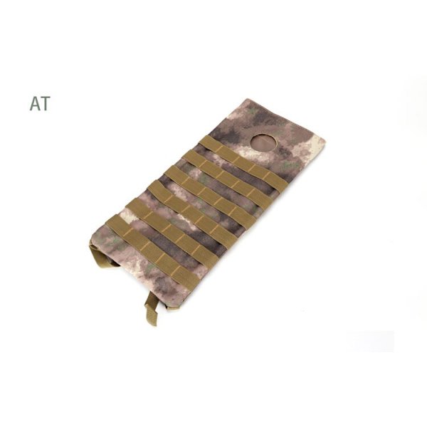 New Arrival 3L Taktisk vattenväska Militär vandring Camping Vattenförvaring Blåsa MOLLE Hydration Ryggsäck Påse Vattenpåse AT