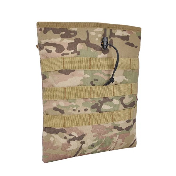 Tactical Molle Dump Pouch AR15 AK47 Ammo Magazine Pouch Hunting Recovery Midjeväska Drop EDC Pouch Militära jakttillbehör cp