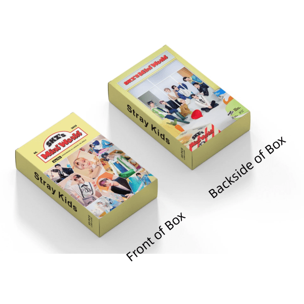 55 st/ Set Kpop Stray Kids 2023 Säsongs hälsningar fotokort Vautiful Day lomo-kort IVE ATEEZ Paradigm fotokort tw-1