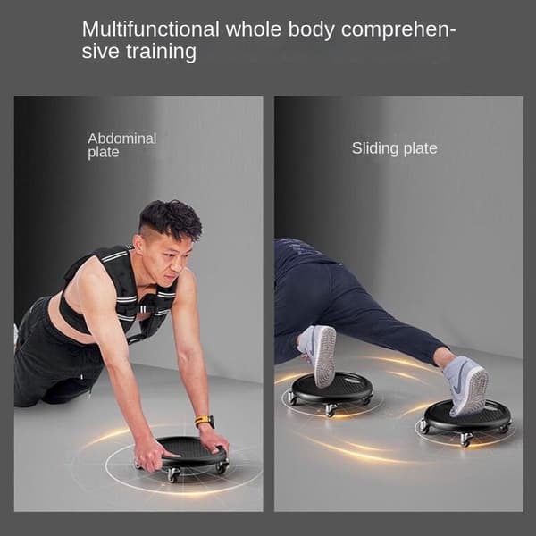 Abdominal Roller Ab Träningshjul Disc Core Coast Green