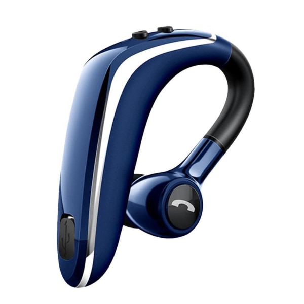 YL6S trådlös hörsnäcka Bluetooth hörlurar Business D Blue