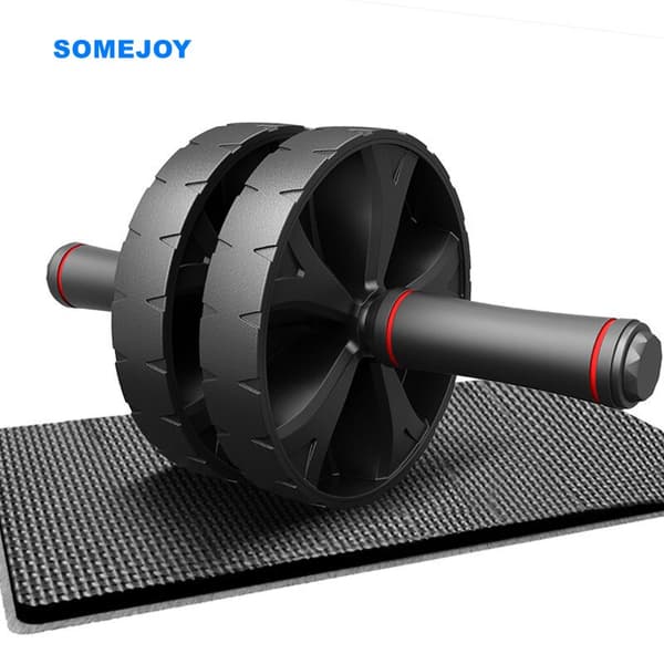 2 hjul Press AB Roller Rope Set GYM Utrustning Ho multi
