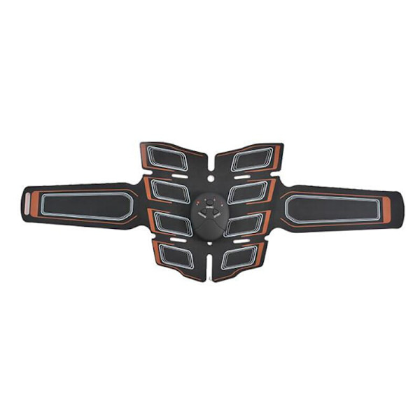 EMS Magmuskelstimulator ABS Fitness Träningsutrustning Maskin Viktminskning Kroppsbantning Hemgym Fitness Red