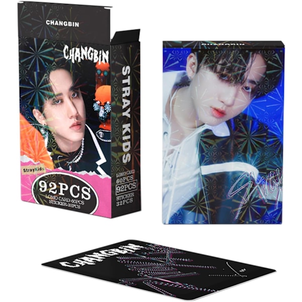 Kpopbp Stray Kids Fotokort 60 st Skz Rock Star Album Phot Changbin