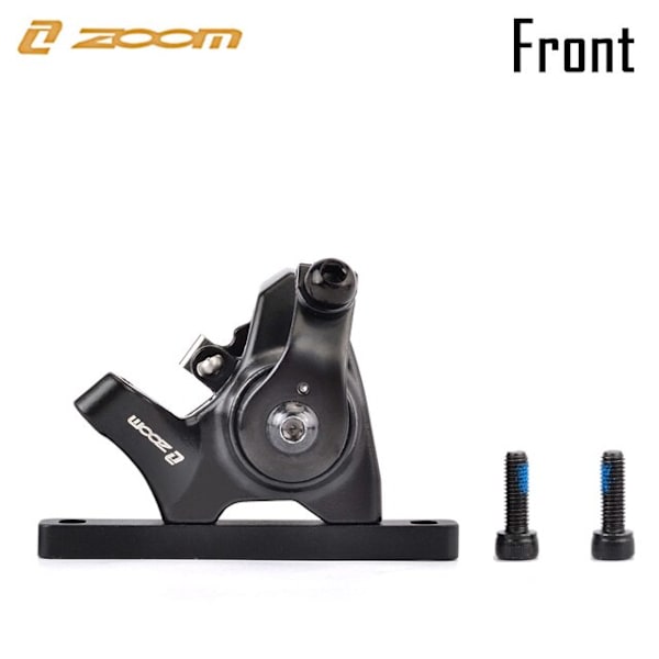 ZOOM DB580 Landsvägscykel bromsskivbromssystem Mekaniskt bromsok Dubbla kolvbromsok Wiredrag för rotor 140MM DB580 Front