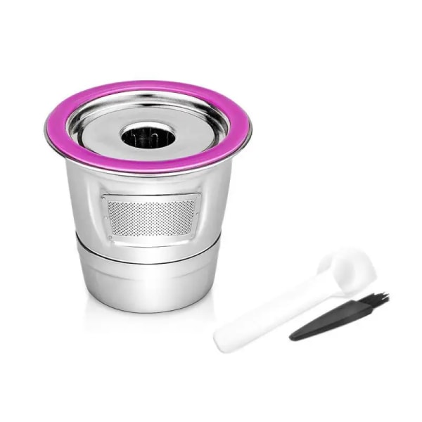 Kaffekapselkopp i rostfritt stål Återanvändbar K-kopp för Keurig 2.0/1.0 Mini Plus kaffefiltertillbehör Kaffekapselkopp 12 X 6 X 5