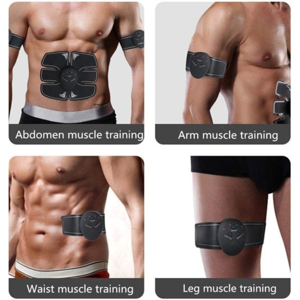 2022 Body EMS Hip Trainer Fitness ABS Muskelstimulator Viktminskning Buktränare för mag-/arm-/benträning män kvinnor 6Pack 3 in 1 5 Gel