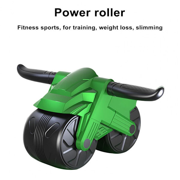Abdominal Trainer Fitness Roller Tone enkelt Green