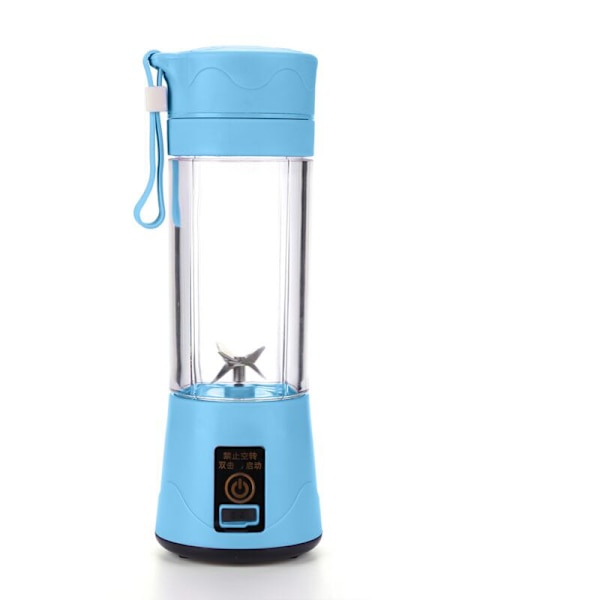 Bärbar minijuicer Elektrisk blender USB fruktblandare Fruktmat Milkshake Blender Multifunktionsjuicemaskin blue
