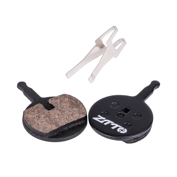ZTTO MTB 4 par halvmetalliska skivbromsbelägg för cykel för M8020 M6100 MT200 Universal E9 DB ER MT6 MT4 Cykeltillbehör MS-07C(HOLE)