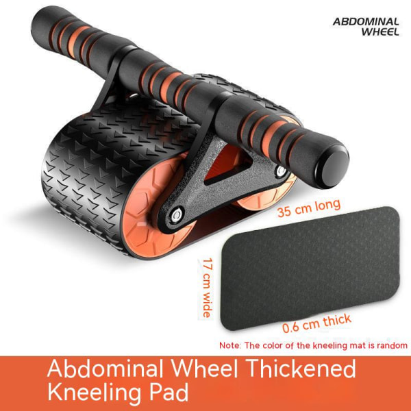 Rebound Ab Slide Rollers Med armbågsstöd Unisex maghjul Tystnad Träning Smart Abs Fitness Plank Trainer TankRed