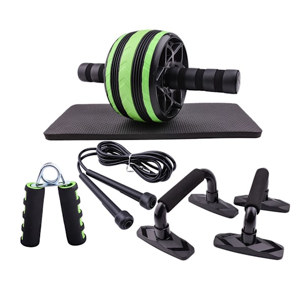 AB Roller Power Wheels Machine Push up Bar Skippin Ivory