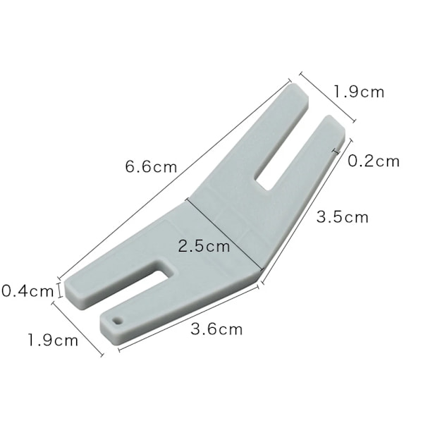 1~5 ST Syverktyg Frigångsplatta Knapp Tångpressarfot Humpbygel för symaskiner Tillbehör Style A 4pcs