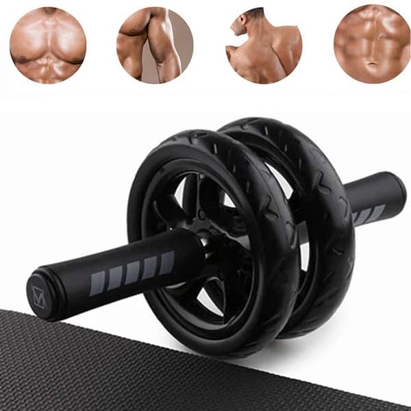 Ny Ab Roller No Noise Abdominal Wheel Ab Roller S Black