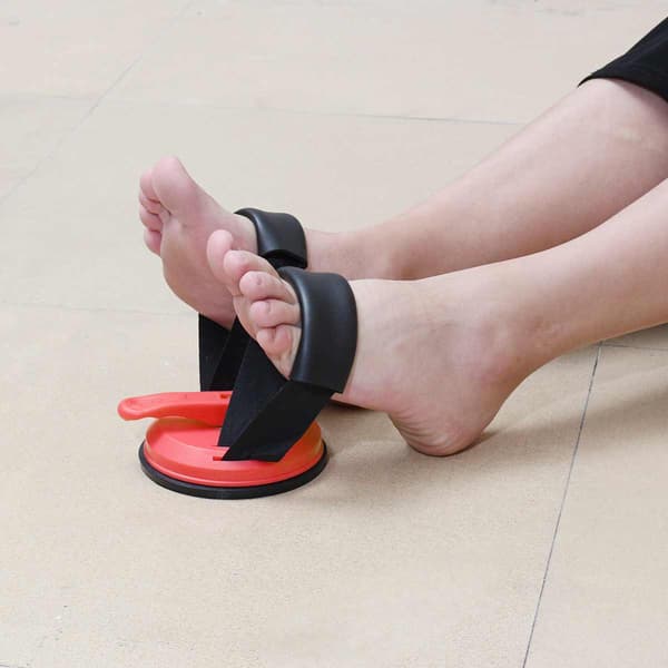Gym Workout Buken Curl Träning Sit-ups Push-u Red