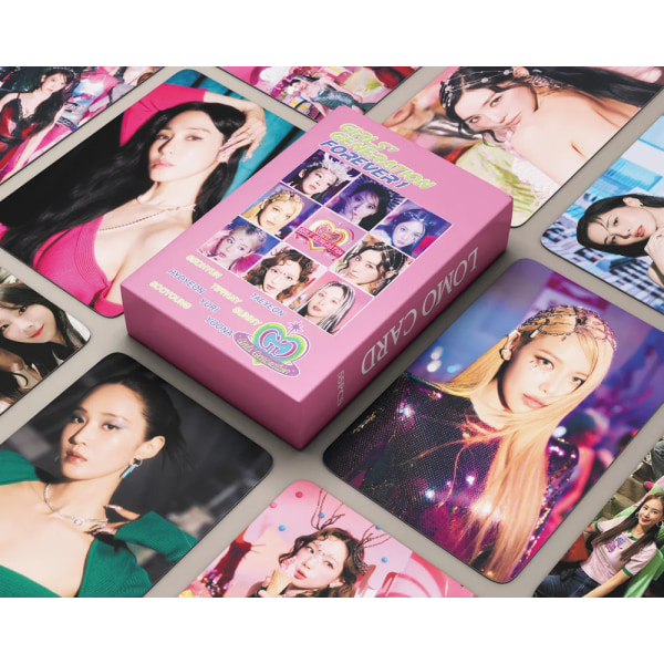 Kpop NMIXX-fotokort ENTWURF lomo-kort Girls' Generation forever1 PhotoCards aespa my world lomo-kort 05