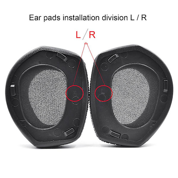 Ersättande öronkuddar är lämpliga för Sennheiser Hdr Rs165 Rs175 Rs185 Rs195