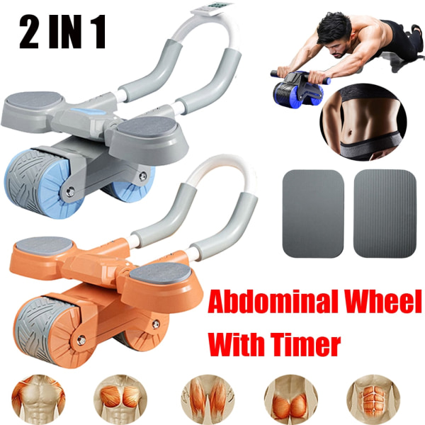 2 In1 Digital Counter Belly Dubbelhjul Balanserad Gray timer