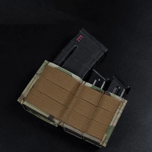 Tactical Magazine Pouch 5,56+9MM Mag Pouch MOLLE Jakthölster med KYWI Kilinsats Jakttillbehör BK