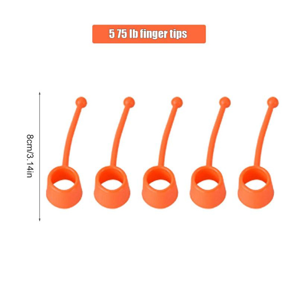 Fingerstärkarband Set Strengthener Exerciser Kit Fingersträckare påskynda rehabilitering 10/20/40/60lbs 20